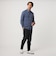 【WEB限定】JUST fit トリコット ドレープ シャツ