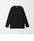 LONG FIBER COTTON クリア クルーネック 長袖 Tシャツ