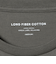 LONG FIBER COTTON クリア クルーネック 長袖 Tシャツ