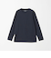 LONG FIBER COTTON クリア クルーネック 長袖 Tシャツ