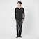 LONG FIBER COTTON クリア Vネック 長袖 Tシャツ