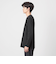 LONG FIBER COTTON クリア Vネック 長袖 Tシャツ