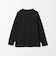 LONG FIBER COTTON クリア Vネック 長袖 Tシャツ