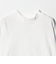 LONG FIBER COTTON クリア モックネック 長袖 Tシャツ