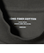 LONG FIBER COTTON クリア モックネック 長袖 Tシャツ