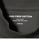 LONG FIBER COTTON クリア モックネック 長袖 Tシャツ