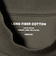LONG FIBER COTTON クリア モックネック 長袖 Tシャツ
