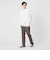 【WEB限定】JUST fit デイリーモック 長袖 Tシャツ -吸水速乾・抗菌-