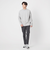 【WEB限定】JUST fit デイリーモック 長袖 Tシャツ -吸水速乾・抗菌-