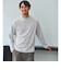 【WEB限定】JUST fit デイリーモック 長袖 Tシャツ -吸水速乾・抗菌-