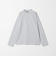 【WEB限定】JUST fit デイリーモック 長袖 Tシャツ -吸水速乾・抗菌-