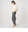 ［size SHORT/TALLあり］ダブルクロス テーパード パンツ ウォッシャブル ストレッチ