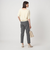 ［size SHORT/TALLあり］ダブルクロス テーパード パンツ ウォッシャブル ストレッチ