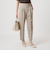 ［size SHORT/TALLあり］ダブルクロス テーパード パンツ ウォッシャブル ストレッチ