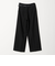 ［size SHORT/TALLあり］ダブルクロス ワイド パンツ ウォッシャブル ストレッチ