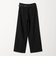 ［size SHORT/TALLあり］ダブルクロス ワイド パンツ ウォッシャブル ストレッチ