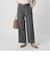 ［size SHORT/TALLあり］ダブルクロス ワイド パンツ ウォッシャブル ストレッチ
