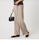 ［size SHORT/TALLあり］ダブルクロス ワイド パンツ ウォッシャブル ストレッチ