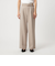 ［size SHORT/TALLあり］ダブルクロス ワイド パンツ ウォッシャブル ストレッチ