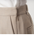 ［size SHORT/TALLあり］ダブルクロス ワイド パンツ ウォッシャブル ストレッチ