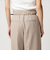 ［size SHORT/TALLあり］ダブルクロス ワイド パンツ ウォッシャブル ストレッチ