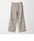 ［size SHORT/TALLあり］ダブルクロス ワイド パンツ ウォッシャブル ストレッチ