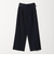 ［size SHORT/TALLあり］ダブルクロス ワイド パンツ ウォッシャブル ストレッチ
