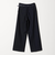 ［size SHORT/TALLあり］ダブルクロス ワイド パンツ ウォッシャブル ストレッチ