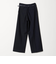 ［size SHORT/TALLあり］ダブルクロス ワイド パンツ ウォッシャブル ストレッチ