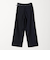 ［size SHORT/TALLあり］ダブルクロス ワイド パンツ ウォッシャブル ストレッチ