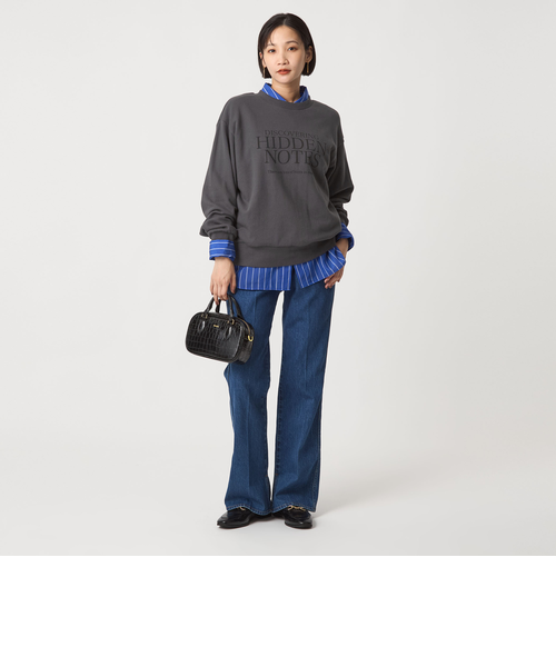 jea126様★美品　SPORTY＆RICH クールネックロゴ　クールブルー jea126様☆美品 SPORTY＆RICH クールネックロゴ クールブルー