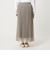 ［size SHORT/TALLあり］2WAY チュール プリーツ スカート