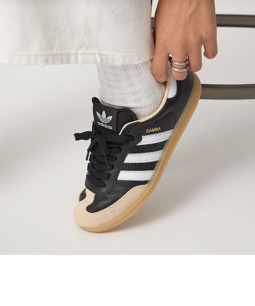 国内EXCLUSIVE】＜adidas Originals＞SAMBA OG ブラック