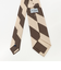 ＜Luisa Esposito＞8.0cm スタンプ ストライプ1 ネクタイ
