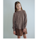 ハート総柄 ワッフル ロングスリーブTシャツ / キッズ  100cmー160cm