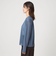 シアー マルチボーダー ロングスリーブ Tシャツ