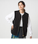 【別注】＜Barbour＞コーデュロイ×フェイクファー リバーシブル ベスト