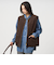 【別注】＜Barbour＞コーデュロイ×フェイクファー リバーシブル ベスト