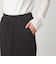 【WEB限定】＜at ease＞ダブルフェイス タイト スカート