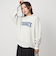 【WEB限定】＜at ease＞ロゴ スウェット プルオーバー