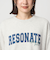 【WEB限定】＜at ease＞ロゴ スウェット プルオーバー
