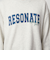 【WEB限定】＜at ease＞ロゴ スウェット プルオーバー