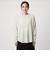 【WEB限定】＜at ease＞ワッフル ロングスリーブ カットソー