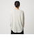 【WEB限定】＜at ease＞ワッフル ロングスリーブ カットソー