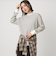 【WEB限定】＜at ease＞ワッフル ロングスリーブ カットソー