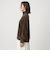 【WEB限定】＜at ease＞ベロア ハーフジップ プルオーバー
