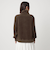 【WEB限定】＜at ease＞ベロア ハーフジップ プルオーバー