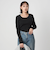 フライス Uネック Tシャツ