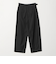 ベルテッド フォルム パンツ