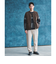 【別注】＜Barbour＞リバーシブル フェイクファー コーデュロイ ベスト